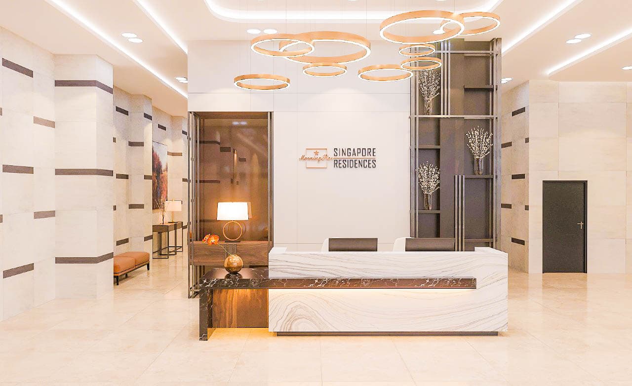 Morning Star Residences lobby